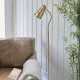 Endon Classic Flexi Reader sárgaréz állólámpa (END-108126) GU10 1 izzós IP20