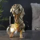 Endon Dachshund arany-fekete gyermek asztali lámpa (END-101187) E27 1 izzós IP20