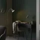 Endon Hal nikkel állólámpa (END-97835) E27 1 izzós IP20