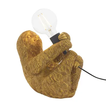 Endon Sloth arany-fekete gyermek asztali lámpa (END-95080) E27 1 izzós IP20