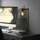 Endon Urban szürke-fekete asztali lámpa (END-107012) E27 1 izzós IP20