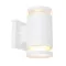 Globo Alcala fehér-átlátszó kültéri fali lámpa (GLO-32063-2W) GX53 2 izzós IP44