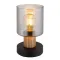 Globo Aleidis fekete-füstszínű  asztali lámpa (GLO-15768T) E27 1 izzós IP20