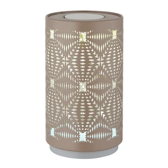 Globo Amiyah fehér-szürke LED asztali lámpa (GLO-21018CH) LED 1 izzós IP20