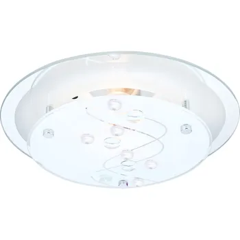 Globo Ballerina I króm-fehér mennyezeti lámpa (GLO-48090) E27 1 izzós IP20