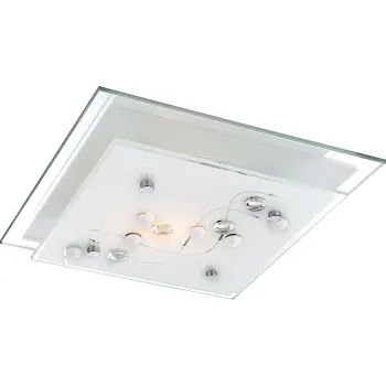 Globo Ballerina I króm-fehér mennyezeti lámpa (GLO-48092) E27 1 izzós IP20