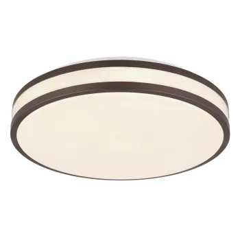 Globo Betha színes-barna távirányítós LED mennyezeti lámpa (GLO-41266-18) LED 1 izzós IP20