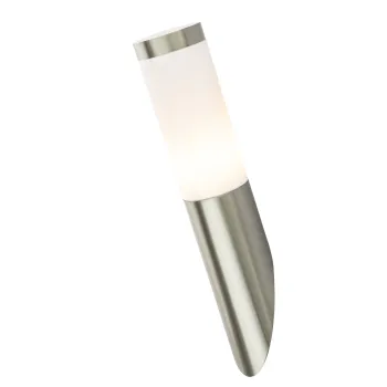 Globo Boston nikkel-fehér kültéri fali lámpa (GLO-3157) E27 1 izzós IP44