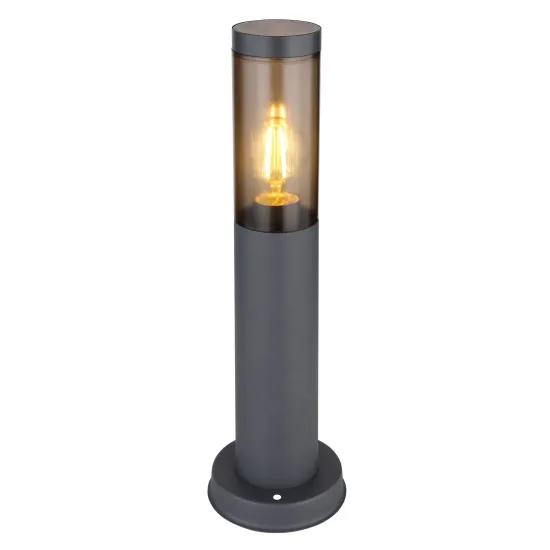 Globo Boston antracit-füstszürke kültéri állólámpa (GLO-3158SA) E27 1 izzós IP44
