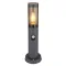 Globo Boston antracit-füstszürke mozgásérzékelős kültéri állólámpa (GLO-3158SAS) E27 1 izzós IP44
