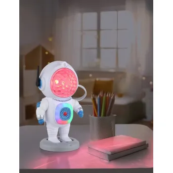 Globo Cosmo fehér-átlátszó gyerek LED asztali lámpa (GLO-28084) LED 1 izzós IP20