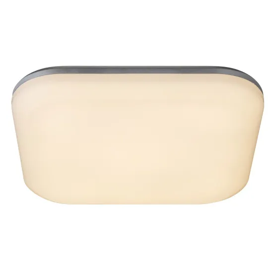 Globo Dori ezüst-fehér LED kültéri mennyezeti lámpa (GLO-32119-24) LED 1 izzós IP54