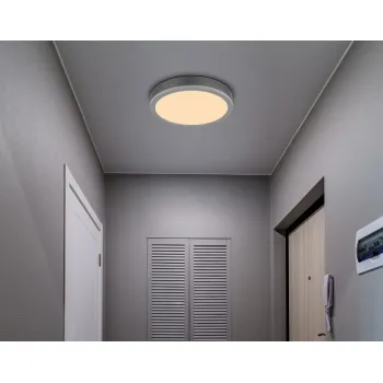 Globo Doro ezüst-opál LED mennyezeti lámpa (GLO-416080AD1R) LED 1 izzós IP20