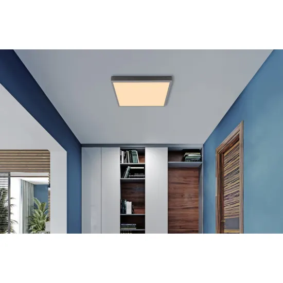 Globo Doro ezüst-opál LED mennyezeti lámpa (GLO-416080AD2) LED 1 izzós IP20