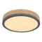 Globo Doro barna-fehér távirányítós LED mennyezeti lámpa (GLO-416080WD1R) LED 1 izzós IP20