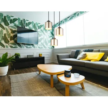 Globo Felicia szürke-króm függesztett lámpa (GLO-16056-3HR) E27 3 izzós IP20