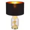 Globo Ginko sárgaréz-fekete asztali lámpa (GLO-24141M) E27 1 izzós IP20