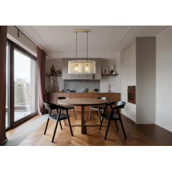 Globo Gorley arany-opál függesztett lámpa (GLO-15698H3M) E27 2 izzós IP20