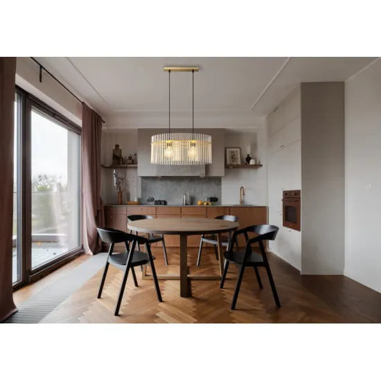 Globo Gorley arany-opál függesztett lámpa (GLO-15698H3M) E27 2 izzós IP20