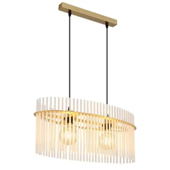 Globo Gorley arany-opál függesztett lámpa (GLO-15698H3M) E27 2 izzós IP20
