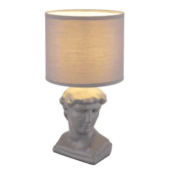 Globo Hermes szürke asztali lámpa (GLO-21732G) E14 1 izzós IP20