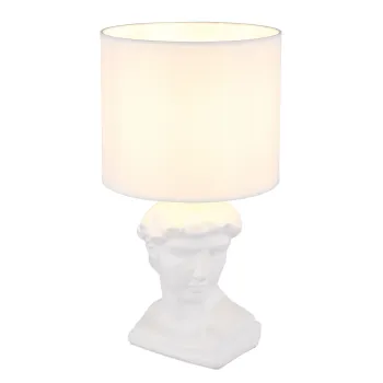 Globo Hermes fehér asztali lámpa (GLO-21732W) E14 1 izzós IP20