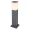 Globo Herri antracit-opál kültéri állólámpa (GLO-31731) E27 1 izzós IP44