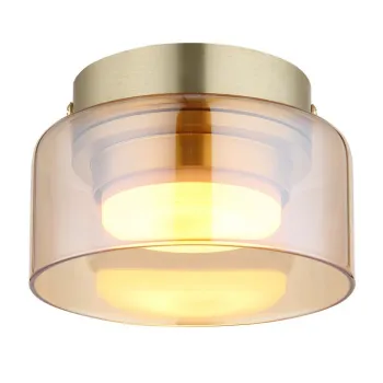 Globo Higgins arany-borostyán  mennyezeti lámpa (GLO-16055DG) GX53 1 izzós IP20