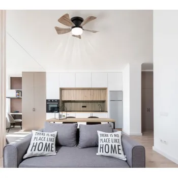 Globo Hines fehér távirányítós LED mennyezeti ventilátor (GLO-03609H) LED 1 izzós IP20