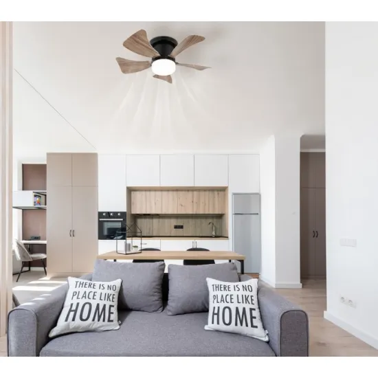 Globo Hines fehér távirányítós LED mennyezeti ventilátor (GLO-03609H) LED 1 izzós IP20