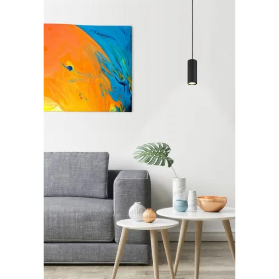 Globo James fekete függesztett spotlámpa (GLO-57918HB) GU10 1 izzós IP20