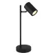 Globo James fekete asztali lámpa (GLO-57918TB) GU10 1 izzós IP20