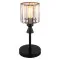Globo Jordana fekete-átlátszó asztali lámpa (GLO-15742T) E27 1 izzós IP20