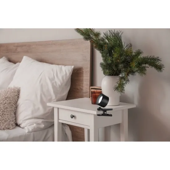 Globo Jorje fekete-selyemfényű LED asztali lámpa (GLO-58436B) LED 1 izzós IP20