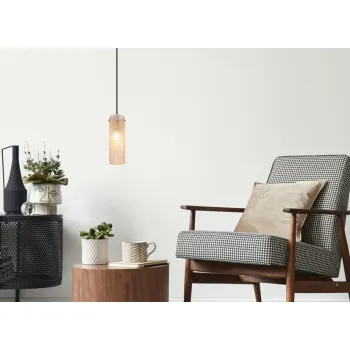 Globo Karolo arany-borostyán  függesztett lámpa (GLO-15775H) E14 1 izzós IP20