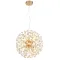 Globo Katrina arany-átlátszó kristály csillár (GLO-64135H1) G9 8 izzós IP20