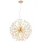 Globo Katrina arany-átlátszó kristály csillár (GLO-64135H2) G9 9 izzós IP20
