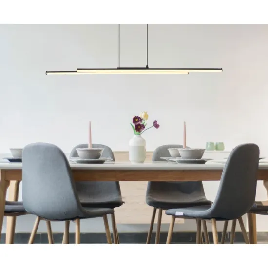 Globo Kirina fekete LED függesztett lámpa (GLO-67342-24H) LED 1 izzós IP20