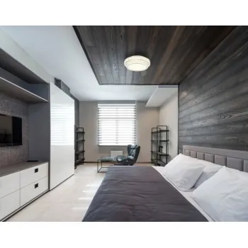 Globo Klara króm-átlátszó távirányítós kristály LED mennyezeti lámpa (GLO-68157-38) LED 1 izzós IP20