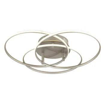 Globo Kombos nikkel LED mennyezeti lámpa (GLO-67355-40N) LED 1 izzós IP20