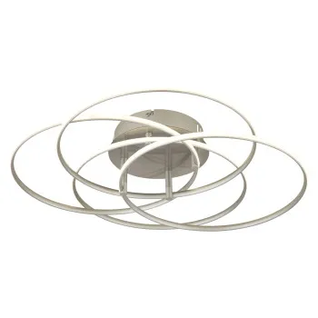 Globo Kombos nikkel LED mennyezeti lámpa (GLO-67355-55N) LED 1 izzós IP20