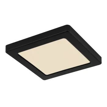 Globo Lasse fekete-fehér LED mennyezeti lámpa (GLO-12380-12B) LED 1 izzós IP20