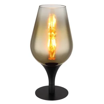 Globo Lavus fekete-arany asztali lámpa (GLO-15552T2) E27 1 izzós IP20