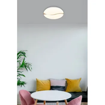 Globo Leticia fehér-opál LED mennyezeti lámpa (GLO-41790-20) LED 1 izzós IP20