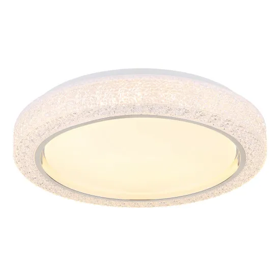 Globo Liami fehér LED mennyezeti lámpa (GLO-41265) LED 1 izzós IP20