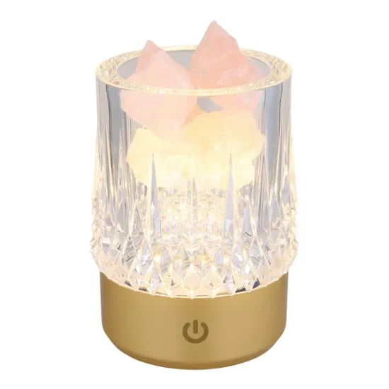 Globo Lizzy arany-átlátszó kristály  effect LED asztali lámpa (GLO-21044) LED 1 izzós IP20