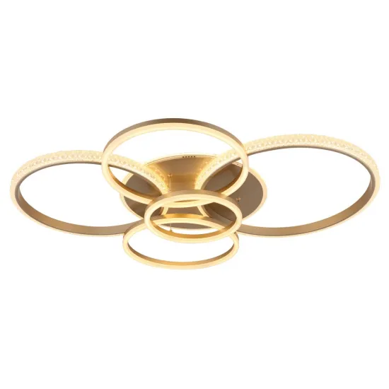 Globo Lorelei pezsgő-átlátszó LED mennyezeti lámpa (GLO-48467-70CH) LED 1 izzós IP20