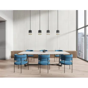 Globo Lucero fekete függesztett spotlámpa (GLO-57852-4H) GX53 4 izzós IP20