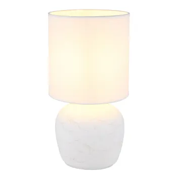 Globo Marble fehér asztali lámpa (GLO-21739W) E14 1 izzós IP20