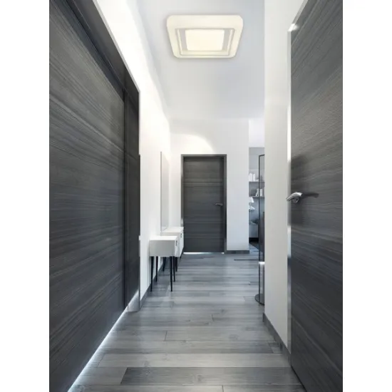 Globo Marcia fehér-átlátszó LED mennyezeti lámpa (GLO-48293-24Q) LED 1 izzós IP20